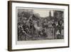 On Pleasure Bent, a Street Scene in Madrid During the Carnival-Robert Walker Macbeth-Framed Giclee Print