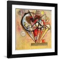 On Points, 1928-Wassily Kandinsky-Framed Giclee Print
