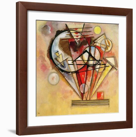 On Points, 1928-Wassily Kandinsky-Framed Giclee Print