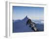 On Punta Gnifetti at 4554 M, Margherita Hut, Monte Rosa, Italian Alps, Piedmont, Italy, Europe-Angelo Cavalli-Framed Photographic Print