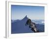 On Punta Gnifetti at 4554 M, Margherita Hut, Monte Rosa, Italian Alps, Piedmont, Italy, Europe-Angelo Cavalli-Framed Photographic Print