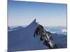 On Punta Gnifetti at 4554 M, Margherita Hut, Monte Rosa, Italian Alps, Piedmont, Italy, Europe-Angelo Cavalli-Mounted Photographic Print