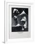 On Reading and Writing (White), Thus Spoke Zarathustra, 2023 (Woodcut and Silkscreen)-Guilherme Pontes-Framed Giclee Print