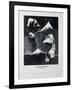 On Reading and Writing (White), Thus Spoke Zarathustra, 2023 (Woodcut and Silkscreen)-Guilherme Pontes-Framed Giclee Print