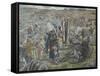 On Return from Jerusalem it Is Noticed That Jesus Is Lost from 'The Life of Our Lord Jesus Christ'-James Jacques Joseph Tissot-Framed Stretched Canvas