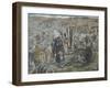 On Return from Jerusalem it Is Noticed That Jesus Is Lost from 'The Life of Our Lord Jesus Christ'-James Jacques Joseph Tissot-Framed Giclee Print