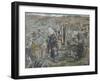 On Return from Jerusalem it Is Noticed That Jesus Is Lost from 'The Life of Our Lord Jesus Christ'-James Jacques Joseph Tissot-Framed Giclee Print