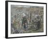 On Return from Jerusalem it Is Noticed That Jesus Is Lost from 'The Life of Our Lord Jesus Christ'-James Jacques Joseph Tissot-Framed Giclee Print