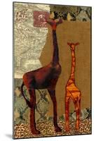 On Safari I-Janet Tava-Mounted Art Print