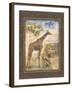 On Safari II-Tina Chaden-Framed Art Print