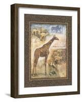 On Safari II-Tina Chaden-Framed Art Print