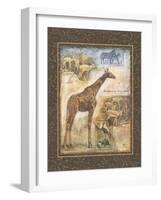 On Safari II-Tina Chaden-Framed Art Print