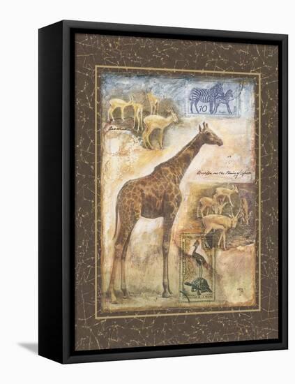 On Safari II-Tina Chaden-Framed Stretched Canvas