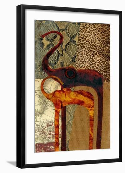 On Safari II-Janet Tava-Framed Art Print