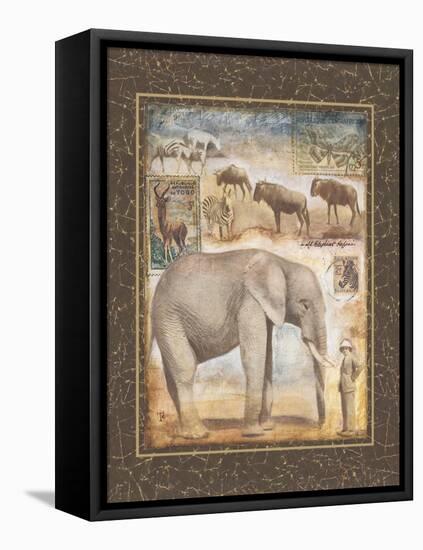 On Safari, no. 3-Tina Chaden-Framed Stretched Canvas