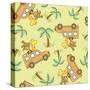 On Safari Seamless Pattern-Adam Fahey-Stretched Canvas