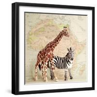 On Safari-Susannah Tucker-Framed Art Print