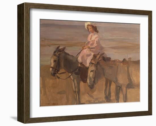 On Scheveningen Beach-Isaac Israels-Framed Giclee Print