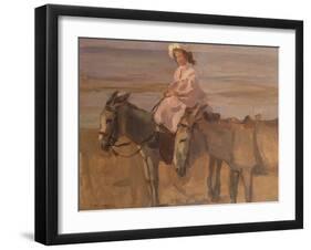 On Scheveningen Beach-Isaac Israels-Framed Giclee Print