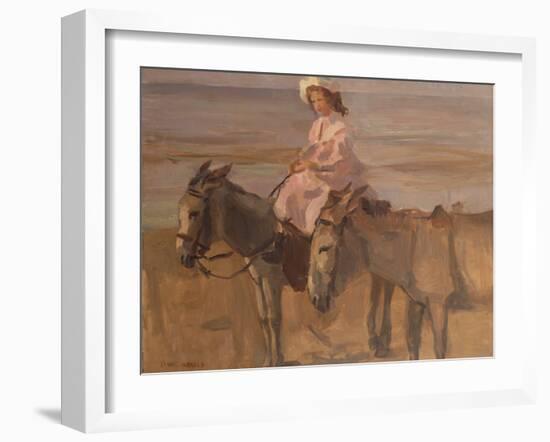 On Scheveningen Beach-Isaac Israels-Framed Giclee Print