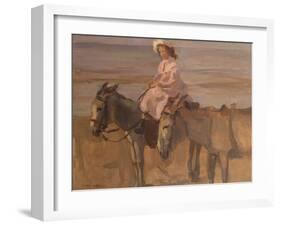 On Scheveningen Beach-Isaac Israels-Framed Giclee Print