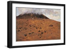 On Slopes of Vesuvius, 1871-Giuseppe De Nittis-Framed Giclee Print