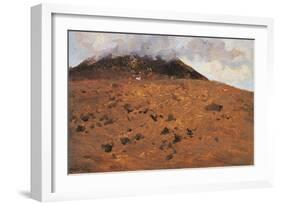 On Slopes of Vesuvius, 1871-Giuseppe De Nittis-Framed Giclee Print