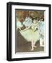 On Stage, 1879-81-Edgar Degas-Framed Giclee Print