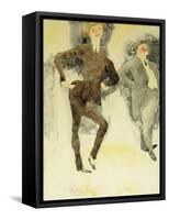On Stage-Charles Demuth-Framed Stretched Canvas