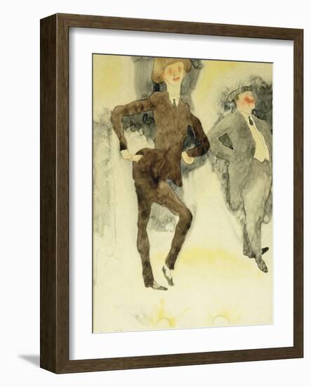 On Stage-Charles Demuth-Framed Giclee Print