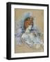 On Stage-Henri de Toulouse-Lautrec-Framed Giclee Print