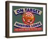 On Target Hunting Lodge-Mark Frost-Framed Giclee Print