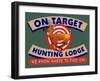 On Target Hunting Lodge-Mark Frost-Framed Giclee Print