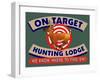 On Target Hunting Lodge-Mark Frost-Framed Giclee Print