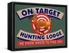 On Target Hunting Lodge-Mark Frost-Framed Stretched Canvas