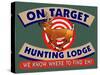 On Target Hunting Lodge-Mark Frost-Stretched Canvas