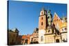 On Territory of Royal Palace in Wawel in Krakow, Poland.-De Visu-Stretched Canvas