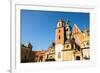 On Territory of Royal Palace in Wawel in Krakow, Poland.-De Visu-Framed Photographic Print