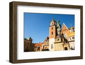 On Territory of Royal Palace in Wawel in Krakow, Poland.-De Visu-Framed Photographic Print