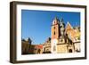 On Territory of Royal Palace in Wawel in Krakow, Poland.-De Visu-Framed Photographic Print