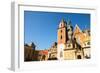 On Territory of Royal Palace in Wawel in Krakow, Poland.-De Visu-Framed Photographic Print