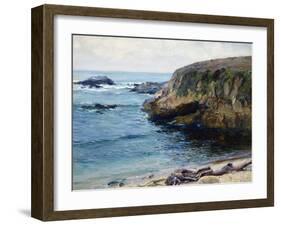 On the 17 Mile Drive-Guy Rose-Framed Art Print