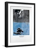 On the Afterwordly, Thus Spoke Zarathustra, 2023 (Woodcut and Silkscreen)-Guilherme Pontes-Framed Giclee Print