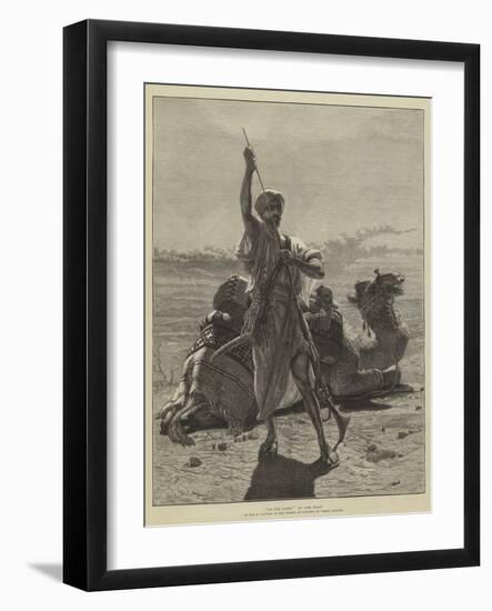 On the Alert-Carl Haag-Framed Giclee Print