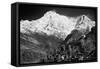 On The Annapurna Base Camp Trail, Nepal-Rebecca Gaal-Framed Stretched Canvas