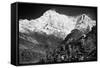 On The Annapurna Base Camp Trail, Nepal-Rebecca Gaal-Framed Stretched Canvas