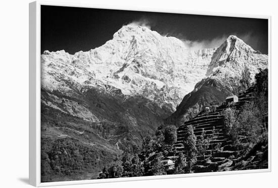 On The Annapurna Base Camp Trail, Nepal-Rebecca Gaal-Framed Photographic Print