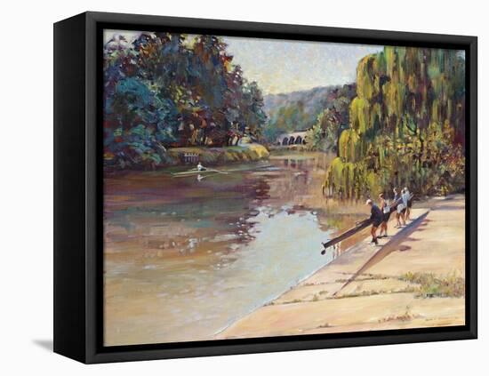 On the Avon-Paul Gribble-Framed Stretched Canvas