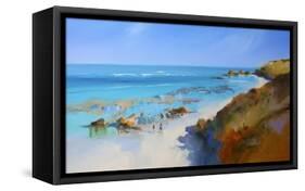 On the Back Beach, Sorrento-Craig Trewin Penny-Framed Stretched Canvas