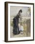 On the Balcony, 1871-72-Berthe Morisot-Framed Giclee Print